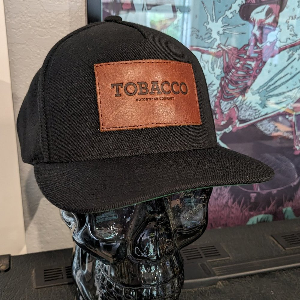 Tobacco Motorwear Patch - Snap Back Hat